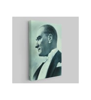 Atatürk Portre Tablosu Mustafa Kemal Atatürk Dekoratif Kanvas Tablo-CN-63