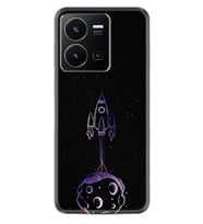 Vivo Y35 Kılıf Silikon Desen Özel Seri Master Space 1630