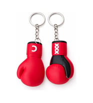 2’li Boks Eldiveni Anahtarlık Seti Mini Boxing Gloves Anahtarlık Spor Temalı AksesuarÇanta Süsü