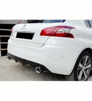 Peugeot 308 Race Difüzör Piona Black + Egzoz Ucu Kromlar 2013 ve üzeri
