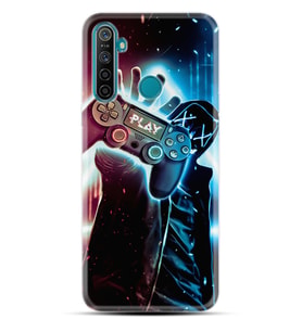 Realme 5i 5 Pro 6i 7 Pro 8 Kılıf Desemli Silikon Play Me 1757