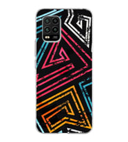 Xiaomi Mi 10 Lite Uyumlu Kapak Eskitme Tasarımlı Şeffaf Silikon Kılıf