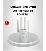 300Mbps Wifi Menzil Genişletici 4 Antenli Wpa3 Güvenlikli Priz Tipi Repeater - Lisinya