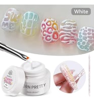 Born Pretty 5 ml Poke Jel (Beyaz) 62279