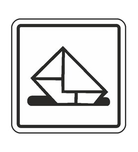 EKSTRAFİX 203 YÖNLENDİRME/UYARI LEVHASI 12x12cm POSTA KUTUSU