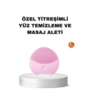Silikon Yüz Temizleme ve Masaj Aleti – Su Geçirmez, Taşınabilir ve Cilt Dostu