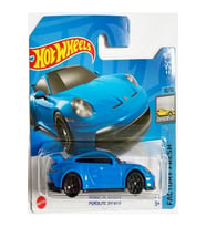 Hot Wheels Porsche 911 Gt3 Blue 1.64 Ölçek