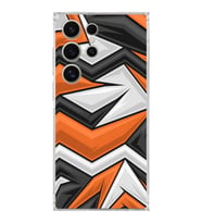 PrintiFy Samsung S24 Ultra Uyumlu Kamera Korumalı Grafiti Tasarımlı Şeffaf Silikon Kılıf