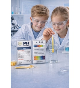 pH Test Kağıdı 0-14 100 Adet Strip
