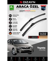 Toyota Corolla Ön Cam Silecek Seti 2006-2012 Premium Araca Özel 65-35 Cm A+ Kalite