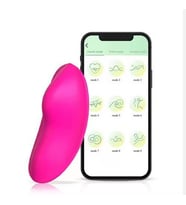 Telefon - Uzun Mesafe Kontrollü Su Geçirmez Klitoris Uyarıcı Giyilebilir  Vibratör (Pembe)
