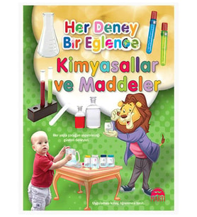 Her Deney Bir Eğlence Kimyasallar ve Maddeler Martı Çocuk
