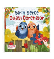 Şirin Serçe Duayı Öğreniyor Yapbozlu Kitap 4