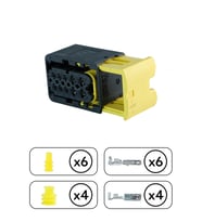 Soket 10 Pin Kablosuz
