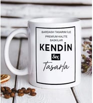Kişiye Özel Fotoğraflı ve Yazılı Kupa Bardak – Kendin Tasarla
