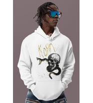 Tasarım Korn Rock Metal Müzik Grubu Baskılı Unisex Oversize Hoodie