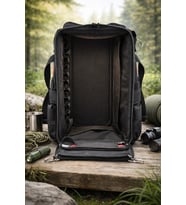 Alveta Outdoor Kamp Sırt Çantası Su Geçirmez Trekking Dağcılık Hiking Dayanıklı Çok Bölmeli Siyah