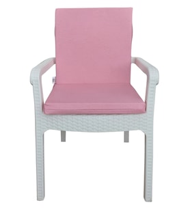 MİRZADE 4 ADET ELİT YÜKSEK ARKALI MİNDER DUCK BEZİ-eltm prm pembe