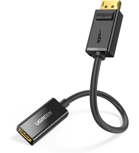 Display Port to HDMI 1080P Dönüştürücü Adaptör Siyah
