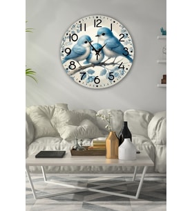 bilge Tasarım Çocuk Odası Duvar Saati 30 x 30 CM (Karışık)