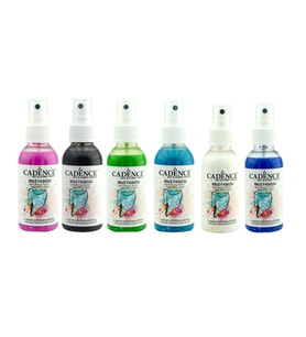 CADENCE SPREY KUMAŞ BOYASI 100ML 6LI SET