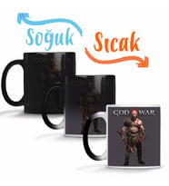 God Of War Kratos Sihirli Kupa Bardak Porselen