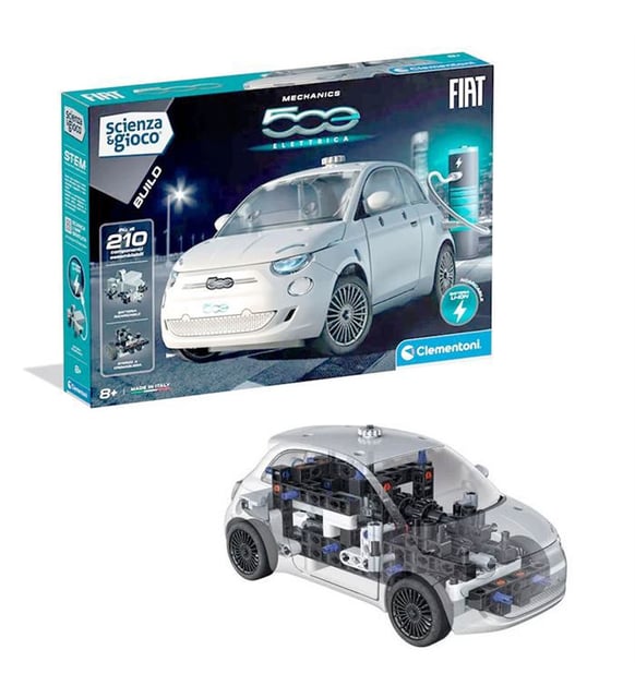 Clementoni Mekanik Laboratuvarı FIAT 500 Elektrik 75085TR
