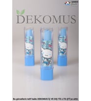 "DEKOMUS ISLAK MENDİL HEDİYELİ" LİSANSLI CINNAMOROL "TEK ADET" RUJ SİLGİ (Krem)