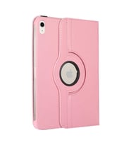Apple iPad 11.Nesil 2025 Uyumlu Zore Dönebilen Standlı Kılıf (Pembe)