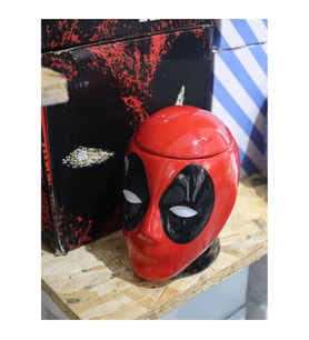 Deadpool Kupa Kapaklı Özel Tasarım Hediyelik