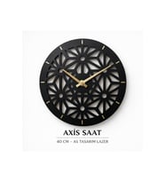 AXİS Premium Geometrik Duvar Saati 40 cm.
