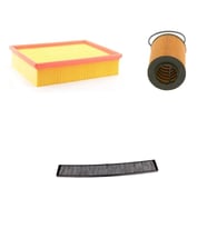 Bosch Filtre Bakım Seti BMW 3 SERİSİ E46 330 i Benzin 1998-2004 Hava + Yağ F. + Polen Filtre Bosch