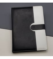 Tarihsiz Ajanda Defter Siyah Beyaz Renk