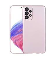 Samsung Galaxy A33 5G Uyumlu Kılıf Zore Premier Silikon Kapak (Rose Gold Altın)