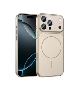 iPhone 11 Uyumlu AG Glass Koruyucu Kılıf (iPhone 17 Pro Max Görünümlü)