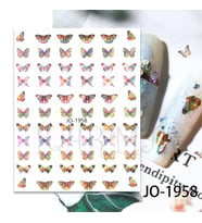 Adanil 4 Farklı Kelebek Sticker J0-1958