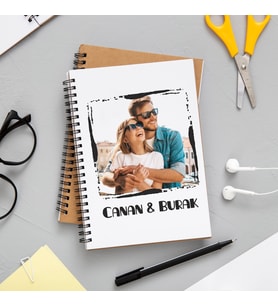 İsimli Fotoğraflı Defter Kişiye Özel