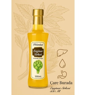 Enginar Sirkesi 500 Ml