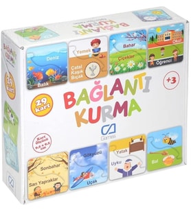 Ca Games Eğitici Kartlar Bağlantı Kurma 29 Parça CA.5043