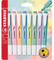 Stabilo Swing Cool Pastel - Fosforlu Kalem - 8'Li Paket - Çeşitli Renkler 8'Li Paket - Çeşitli Ren