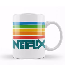 Netflix Logo Kupa Bardak Porselen