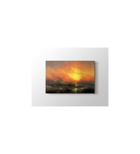 DBSanatevi Ivan Aivazovsky - The Ninth Wave Tablo 60 X 60 Cm