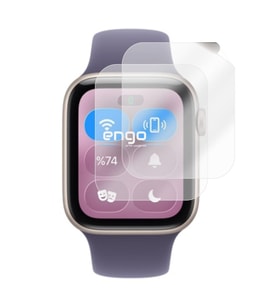 Apple Watch SE 3 44mm TPU Ekran Koruyucu 2’li Şeffaf Film