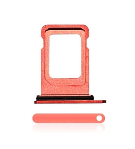 iPhone 12 Sim Yuvası Sim Kart Tepsisi Kırmızı