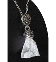 Sertifikalı Zirkon Taşlı Model Havlit Taşı Kolye (Ham İşlenmemiş) (Çok Renkli)