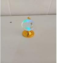 Mini Işıklı Cam Kristal Dünya