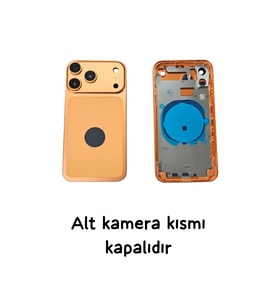 İphone 11 / İphone 17 Pro Dönüşüm Kasası - Turuncu ( Telefon Değildir)