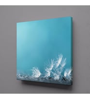 TILSIMLI ÇİÇEK KANVAS TABLO 40x40cm (Karışık)