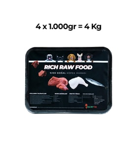 Rıch Raw Food 4 kg Köpek Maması