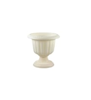 Omnipazar SO-N001 Nergiz Saksı 9,8 lt No 1 Kirli Beyaz (113)